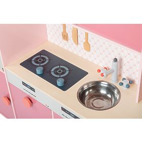 small foot Cucina in legno Gourmet rosa