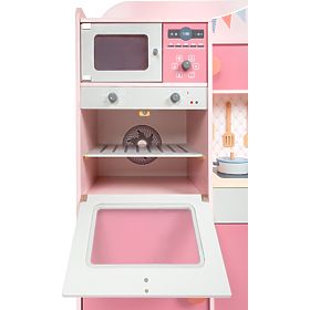 small foot Cucina in legno Gourmet rosa