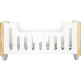 small foot Culla in legno per bambole Little Button