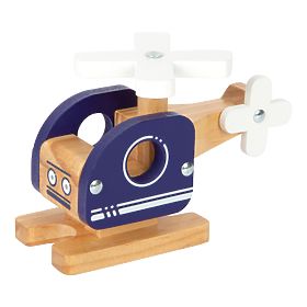 small foot Elicottero in legno