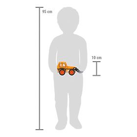 small foot Escavatore in legno