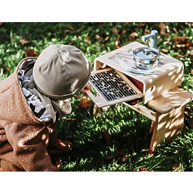 small foot Fornello da campeggio in legno, small foot