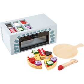 small foot Forno per pizza in legno con accessori