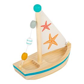 small foot Giocattolo acquatico barca a vela stella marina