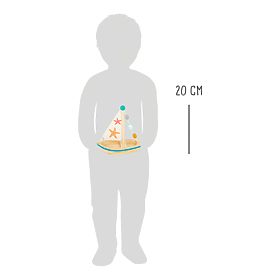 small foot Giocattolo acquatico barca a vela stella marina