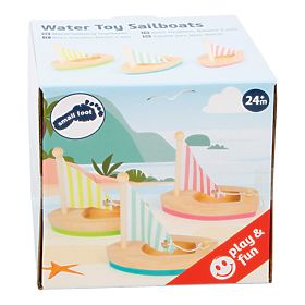 small foot Giocattolo da bagno barche a vela 3 pz