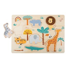 Puzzle in legno Small Foot Insert Safari