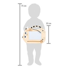 small foot Lavagna Magnetica a Forma di Gatto