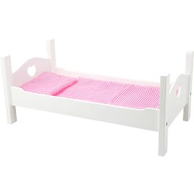 small foot Lettino in legno bianco