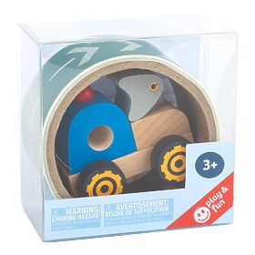 small foot Macchina da costruzione con strada 1 pz