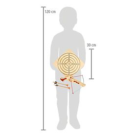 Small Foot Piccola balestra con frecce e bersaglio