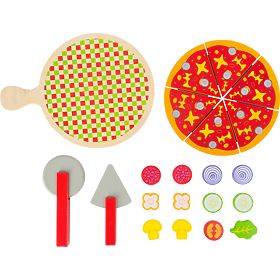 small foot Pizza con accessori