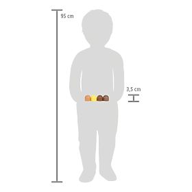 small foot Praline di cioccolato in legno Fresh, small foot