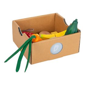 small foot Set di alimenti da pranzo da tagliare Fresh