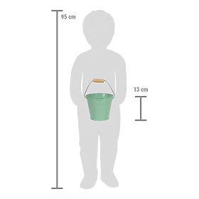 small foot Set di attrezzi da giardino con secchio Tiny Garden