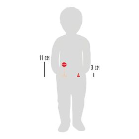 small foot Set di segnali stradali 25 pezzi