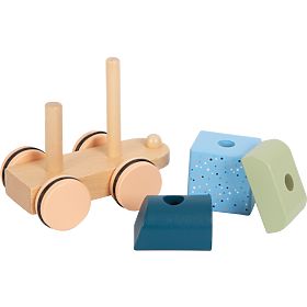 small foot Treno in legno Arctic - confezione danneggiata