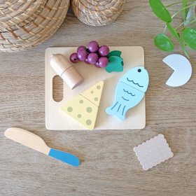 Cibo in legno - affettare - Combinazione snack, Ourbaby