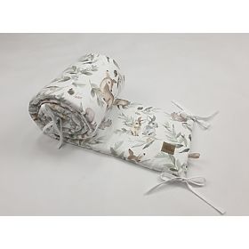 Sponda letto di protezione - Animali della foresta