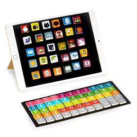 Tablet educativo in legno lavagna magnetica a gesso ECOTOYS