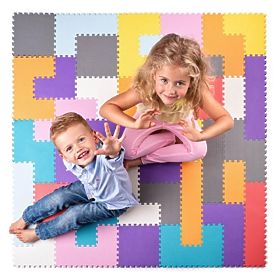 Tappetino puzzle in schiuma, Plastica