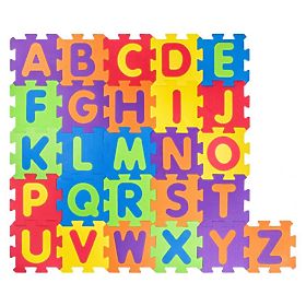 Tappeto da pavimento Puzzle alfabeto