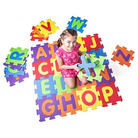 Tappeto da pavimento Puzzle alfabeto