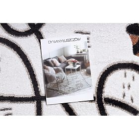 Tappeto FUN Game per bambini, da gioco, lama crema, F.H.Kabis