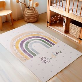 Tappeto per bambini in pezzo Play - Arcobaleno, VOPI kids