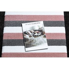 Tappeto PETIT PICCOLO, CUORE, STELLE, rosa