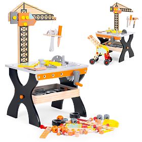 Tavolo da lavoro in legno per bambini ECOTOYS, EcoToys