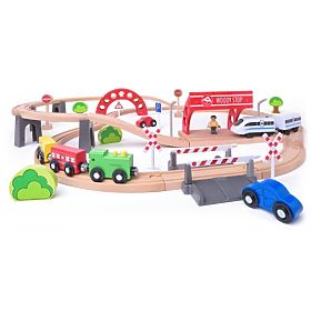 Trenino con locomotiva elettrica