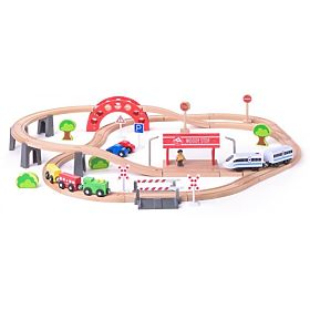 Trenino con locomotiva elettrica
