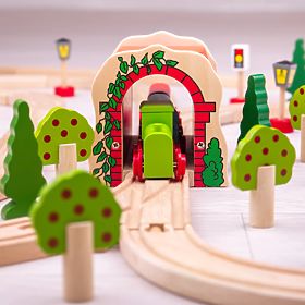 Tunnel ferroviario in mattoni Bigjigs Rail, Bigjigs Rail