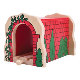 Tunnel ferroviario in mattoni Bigjigs Rail