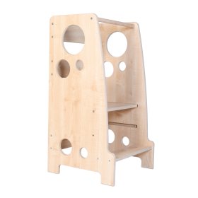 Torre di apprendimento Montessori Anelli decoro Woody, Ourbaby
