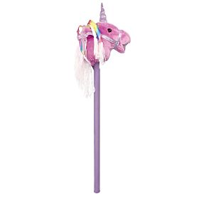 Unicorno su bastone Lila Hobby Horse