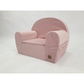 Sedia per bambini Velluto - rosa, TOLO