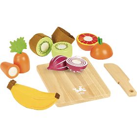 Vilac Alimenti in legno frutta e verdura, Vilac