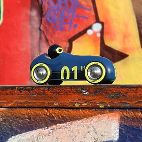 Vilac Auto in Legno Old Sport Compet blu scuro