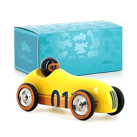Vilac Auto in Legno Old Sport Compet Giallo