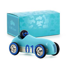 Vilac Auto in Legno Old Sport Compet turchese