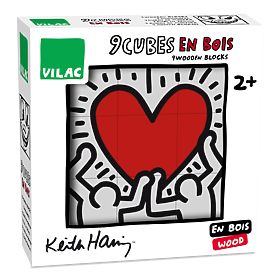 Vilac Cubi Illustrati Keith Haring