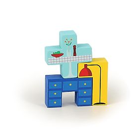 Vilac Gioco di logica in legno Caricalo correttamente! Traslocatori
