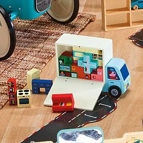 Vilac Gioco di logica in legno Caricalo correttamente! Traslocatori