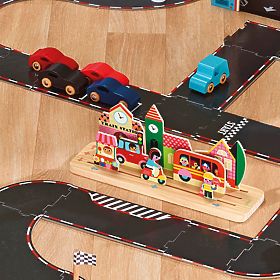 Vilac Gioco logico in legno Costruisci correttamente! Città, Vilac