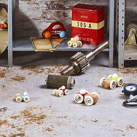 Vilac Macchinina in Legno GM rossa