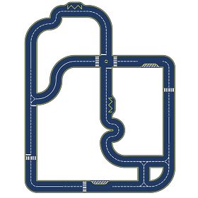 Vilac Pista da Corsa Vilacity Reversibile