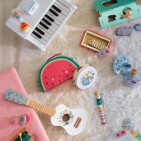 Vilac Set musicale in legno Animali del mondo Sarah Betz