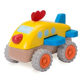 Wonderworld Aereo in Legno Mini Pollo, Wonderworld
